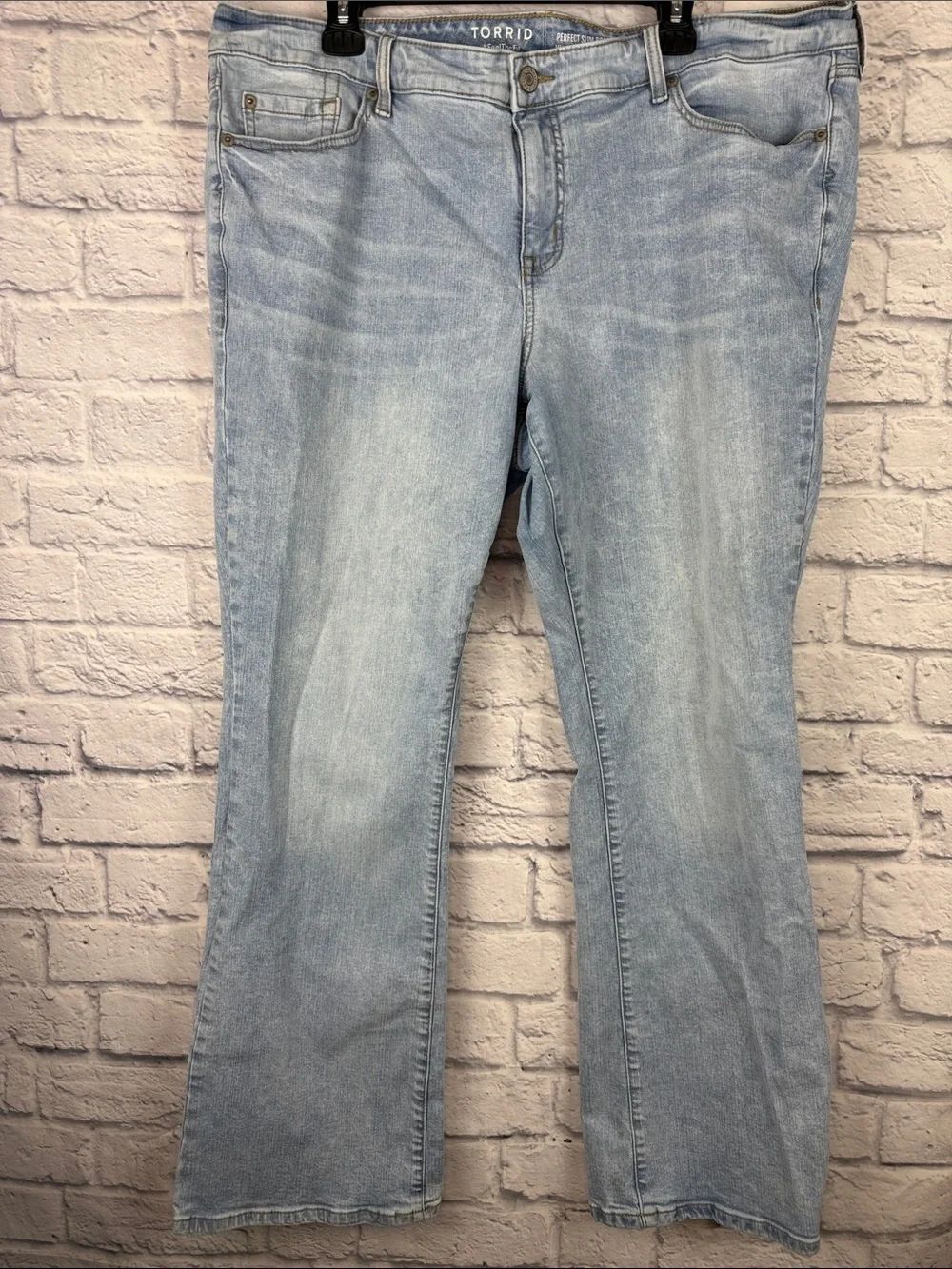 Torrid Perfect Slim Boot Vintage Stretch Size 20 TALL